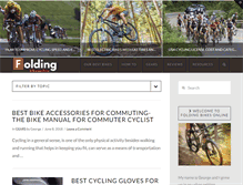 Tablet Screenshot of foldingbikesonline.com